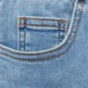 Bermuda in denim con coulisse