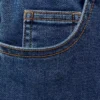 Bermuda in denim con coulisse Bermuda in denim con coulisse