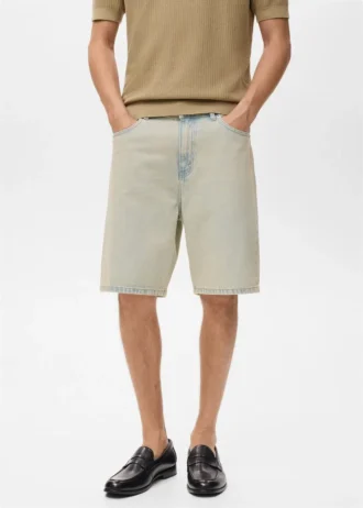 Bermuda in denim dalla vestibilità comoda