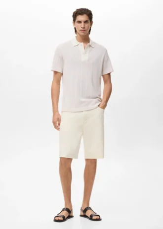 Bermuda in denim dalla vestibilità comoda