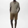 Bermuda slim fit 100% lino Bermuda slim fit 100% lino