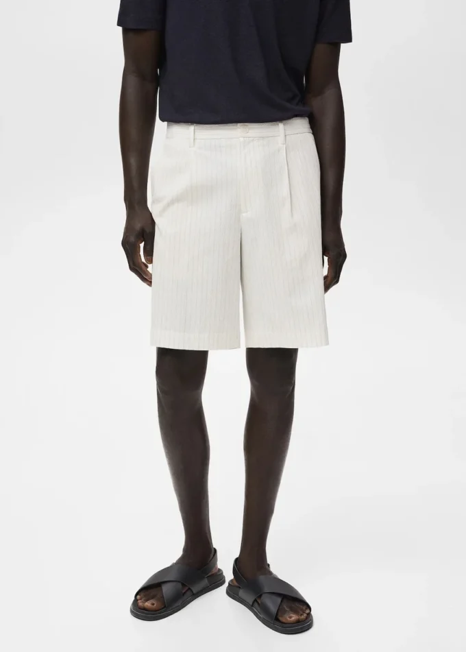 Bermuda slim fit in cotone chino Bermuda slim fit in cotone chino