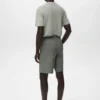 Bermuda slim fit in cotone chino Bermuda slim fit in cotone chino