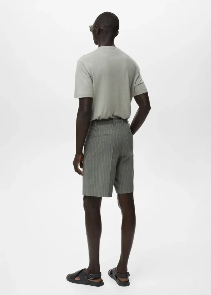 Bermuda slim fit in cotone chino Bermuda slim fit in cotone chino