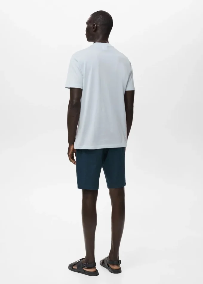 Bermuda slim fit in cotone chino Bermuda slim fit in cotone chino