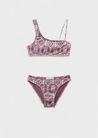 Bikini con stampa etnica