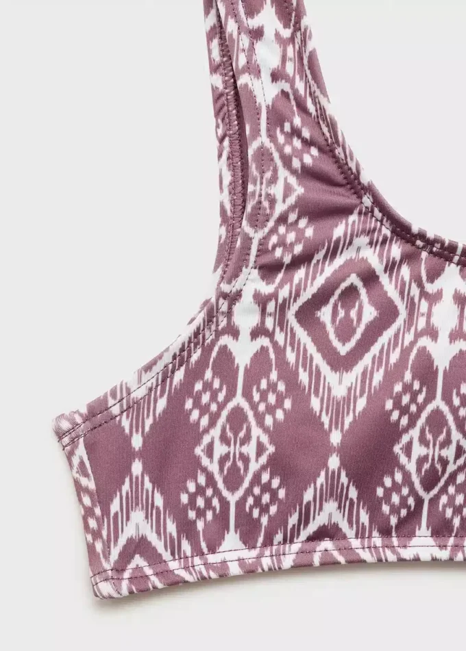 Bikini con stampa etnica Bikini con stampa etnica