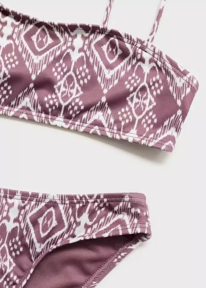 Bikini con stampa etnica Bikini con stampa etnica
