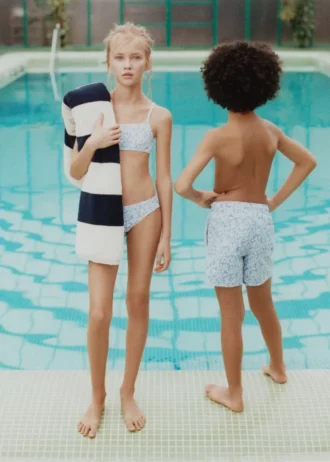 Bikini con stampa floreale