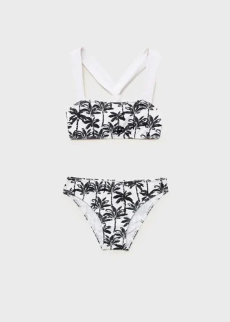Bikini con stampa palme
