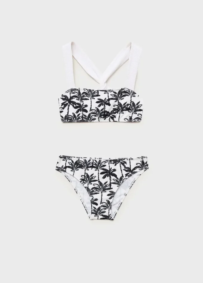 Bikini con stampa palme Bikini con stampa palme