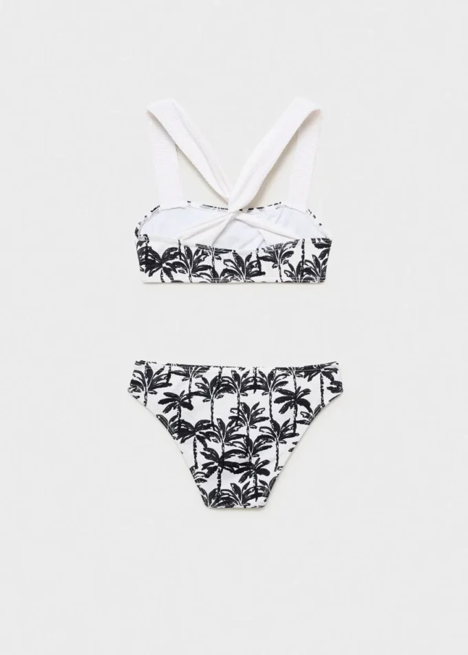 Bikini con stampa palme Bikini con stampa palme