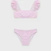 Bikini floreale con volant Bikini floreale con volant