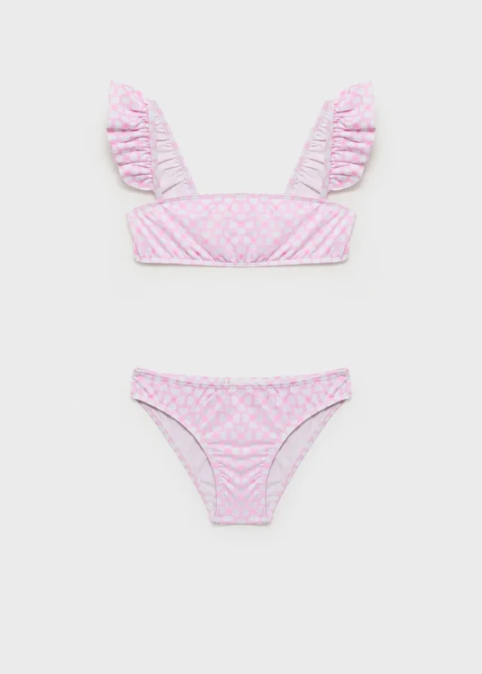 Bikini floreale con volant Bikini floreale con volant