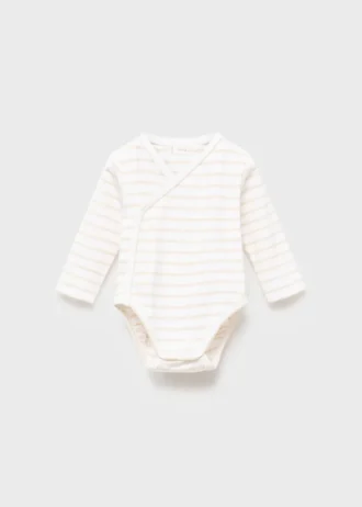 Body in cotone a righe