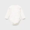Body in cotone a righe Body in cotone a righe