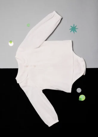 Body per neonati con scollo a righe