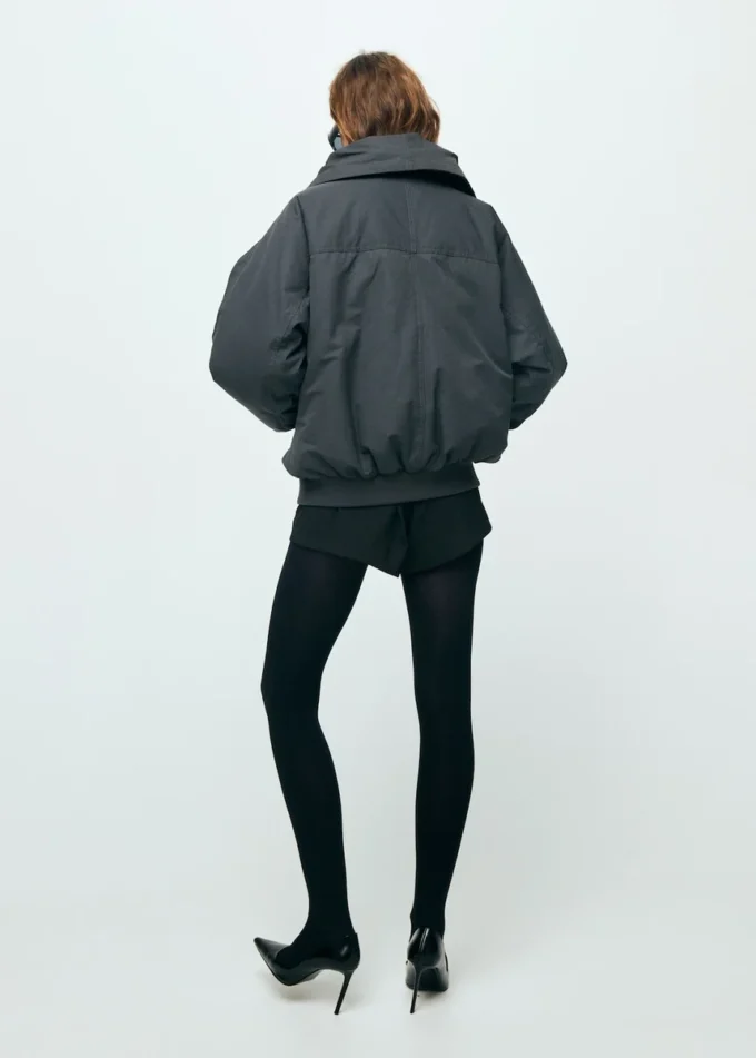 Bomber con collo a imbuto Bomber con collo a imbuto