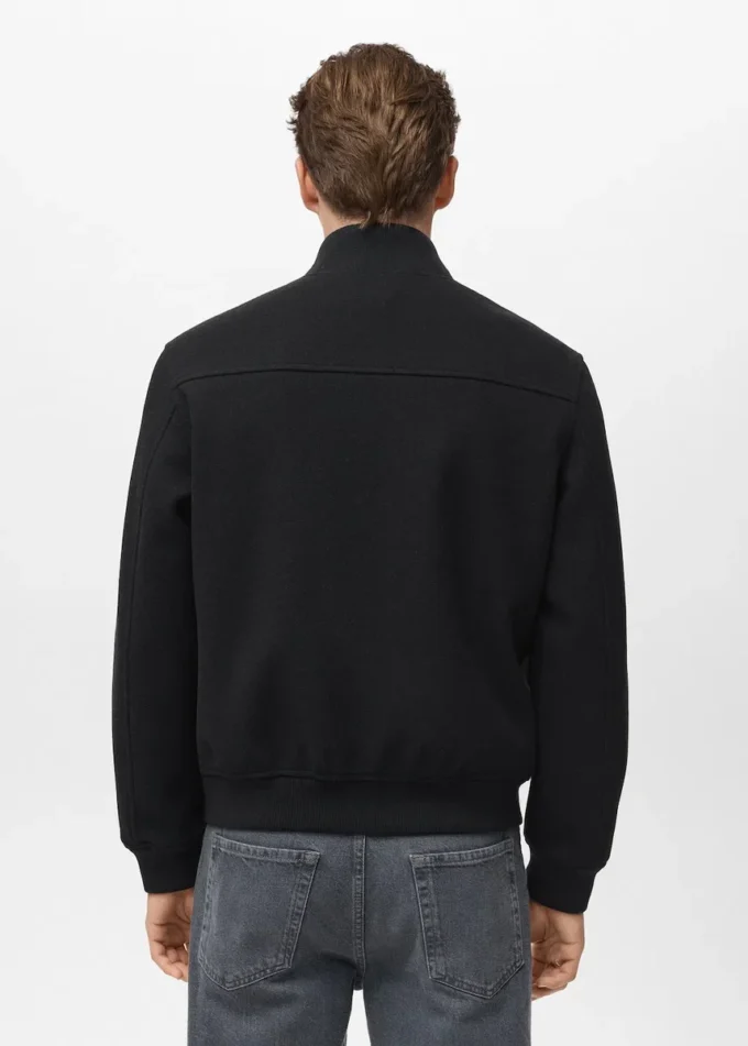 Bomber con zip Bomber con zip