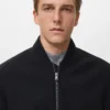 Bomber con zip Bomber con zip
