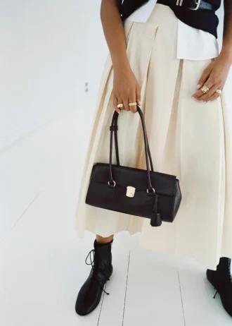 Borsa a tracolla con patta