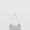 Borsa a tracolla con strass Borsa a tracolla con strass