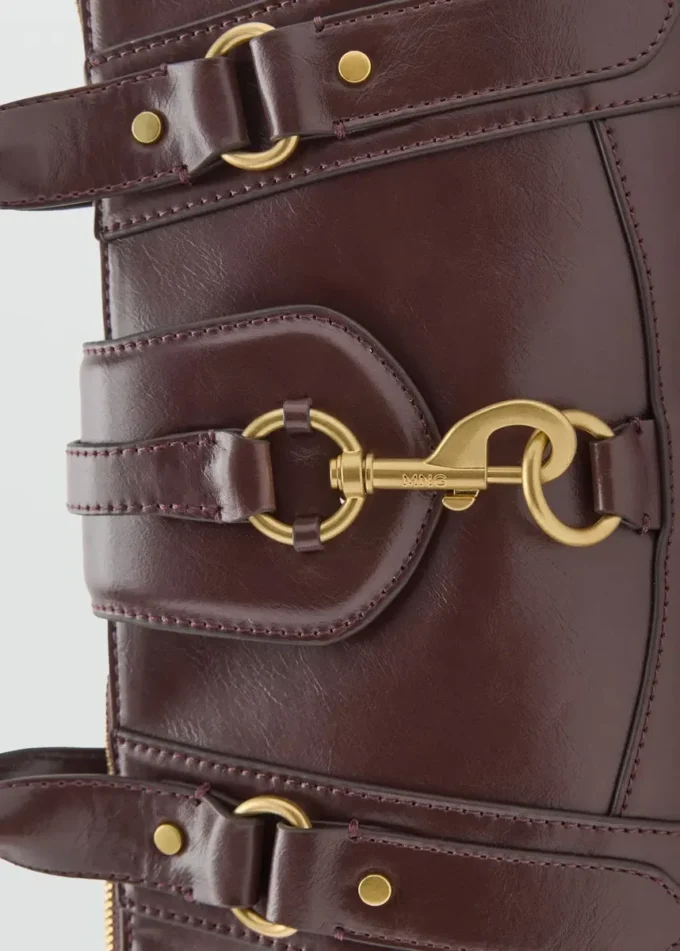 Borsa a tracolla media con moschettone Borsa a tracolla media con moschettone