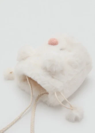 Borsa con orecchie e nappine