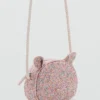 Borsa con orecchie e paillettes