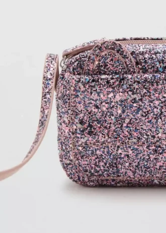 Borsa con orecchie e paillettes