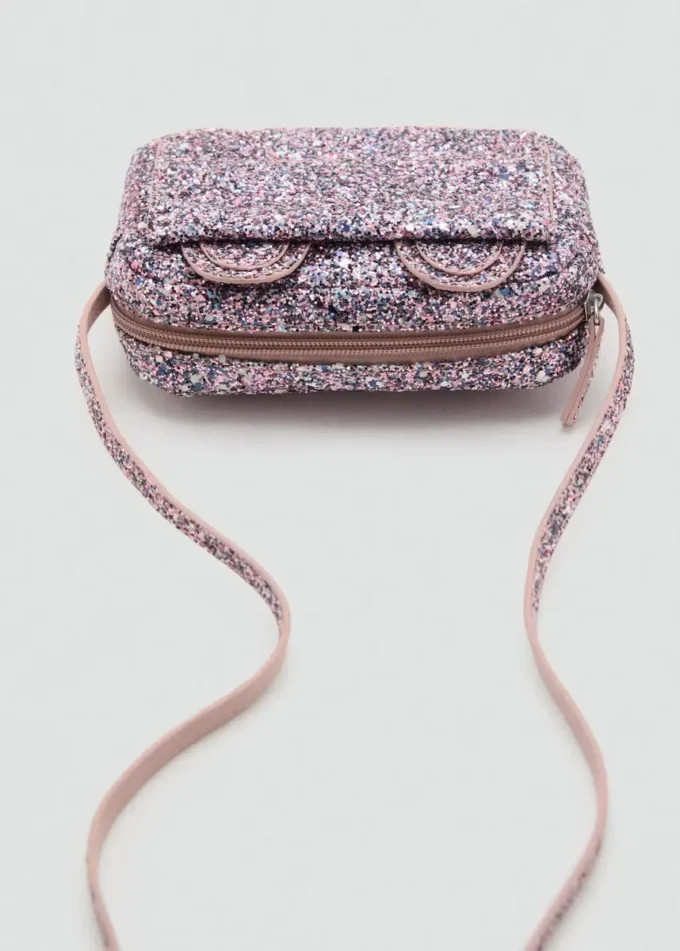 Borsa con orecchie e paillettes