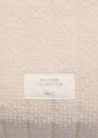 Borsa cosmetici testurizzata