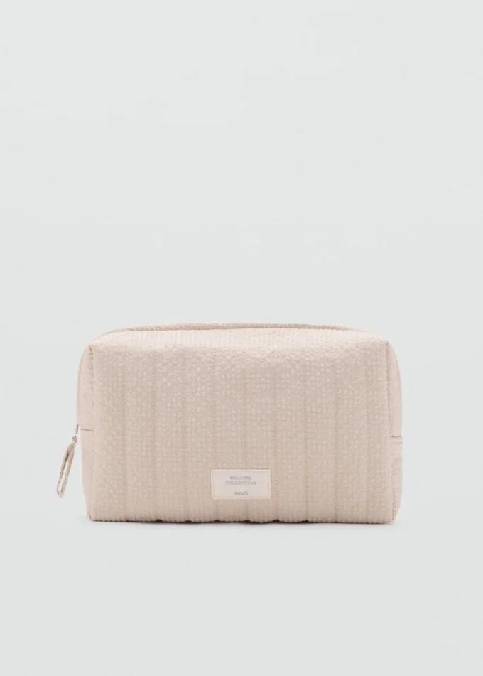 Borsa cosmetici testurizzata Borsa cosmetici testurizzata