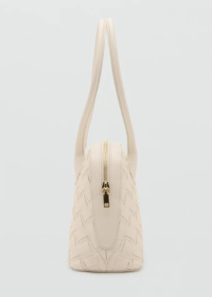 Borsa da bowling intrecciata Borsa da bowling intrecciata