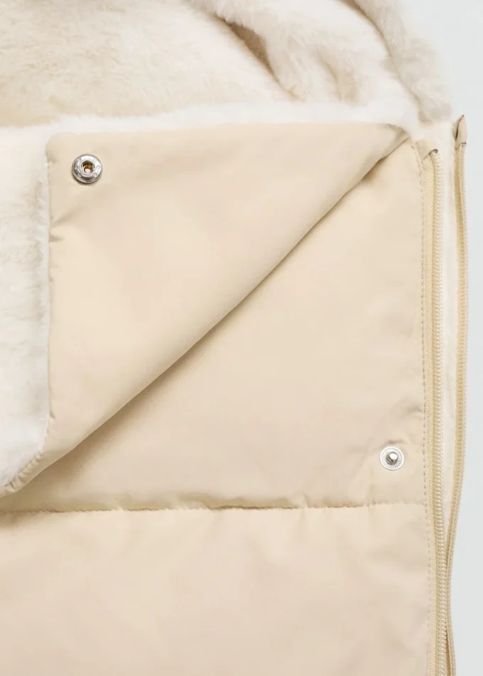 Borsa da passeggio effetto pelliccia Borsa da passeggio effetto pelliccia