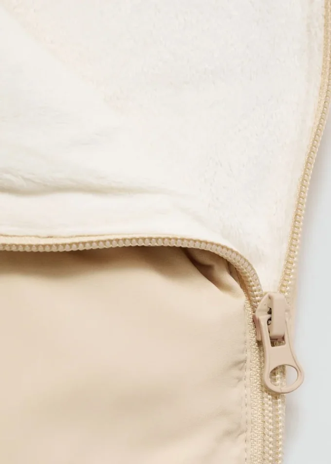 Borsa da passeggio effetto pelliccia Borsa da passeggio effetto pelliccia