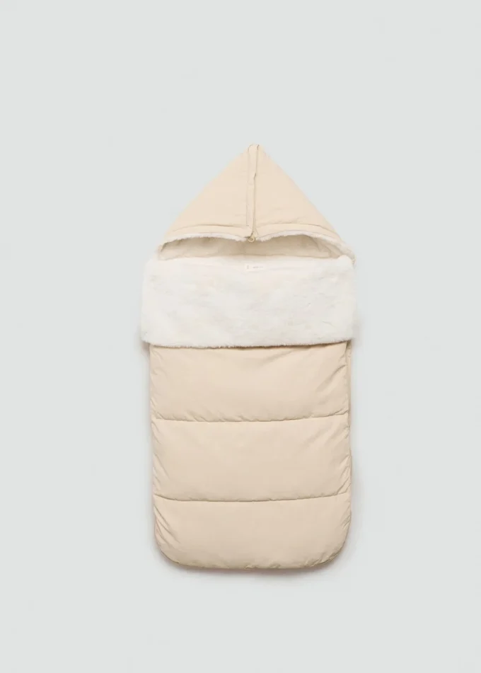 Borsa da passeggio effetto pelliccia Borsa da passeggio effetto pelliccia