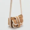 Borsa effetto shearling Borsa effetto shearling