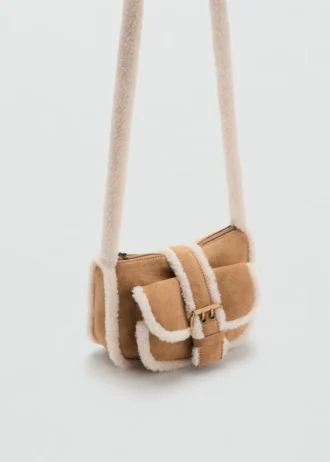 Borsa effetto shearling