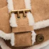 Borsa effetto shearling Borsa effetto shearling
