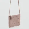 Borsa in pelle con borchie Borsa in pelle con borchie
