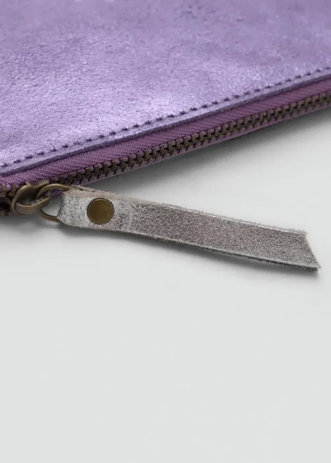 Borsa in pelle metallizzata Borsa in pelle metallizzata