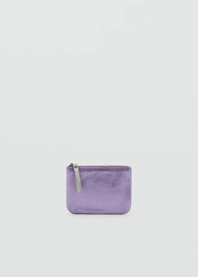 Borsa in pelle metallizzata Borsa in pelle metallizzata