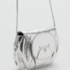 Borsa metallizzata con orsacchiotto Borsa metallizzata con orsacchiotto