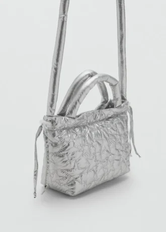 Borsa metallizzata con stelle