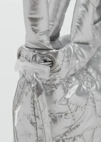 Borsa metallizzata con stelle