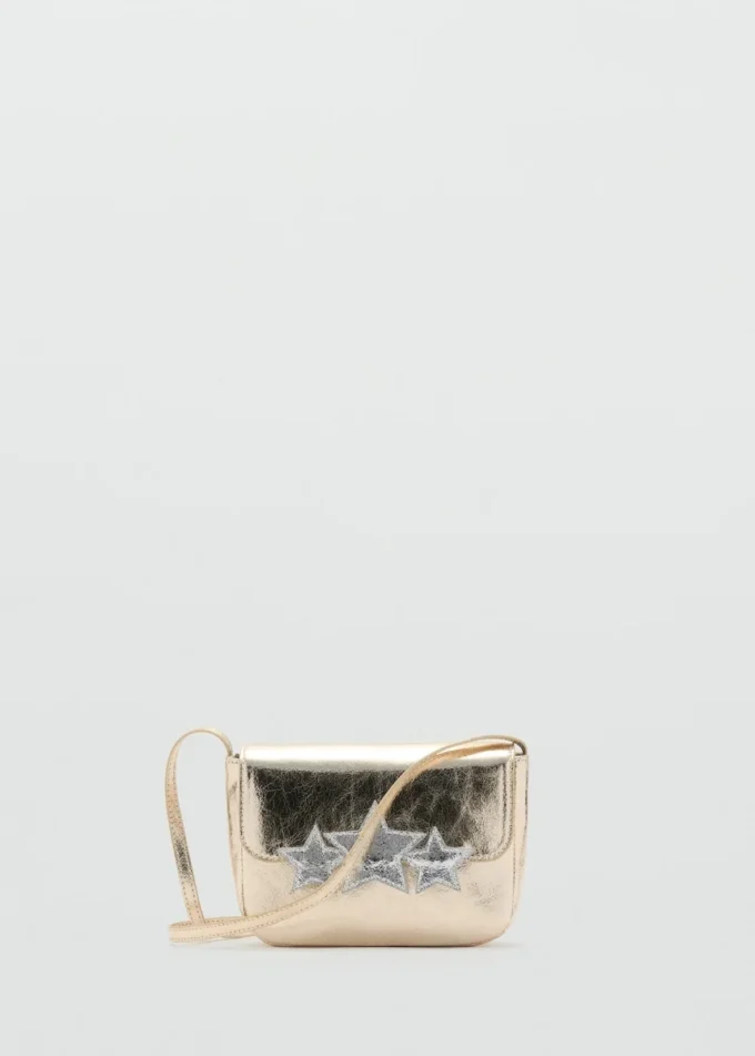 Borsa metallizzata con stelle Borsa metallizzata con stelle