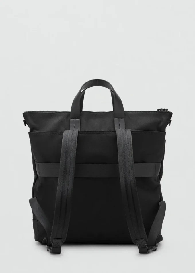 Borsa multifunzionale combinata in pelle