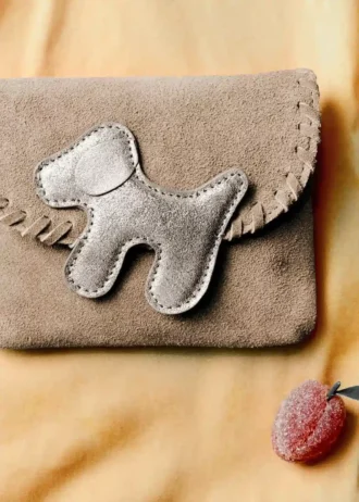 Borsa per cani in pelle