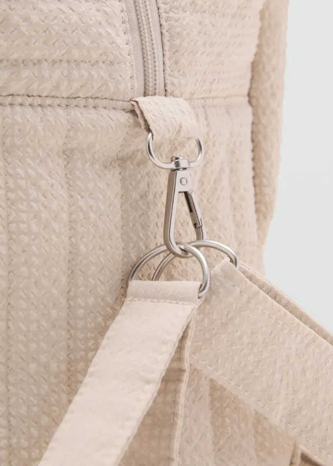 Borsa premaman con texture Borsa premaman con texture